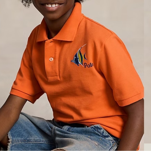 Polo Ralph Lauren Other - NWT polo Ralph Lauren blue fish orange kids Sz S - selling as a set of 2!